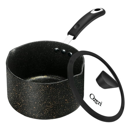 

The Stone Earth All-In-One Saucepan and Cooking Pot by Ozeri -- 100% APEO GenX PFBS PFOS PFOA NMP and NEP-Free