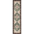 thumbnail image 3 of 2'x8' Runner Rug for Hallway Floor, Yamaziot Washable Rug Carpet with Rubber Backing, Non Slip Rug Runner Vintage Mat for Bedroom, Laundry, Coffee, 3 of 10