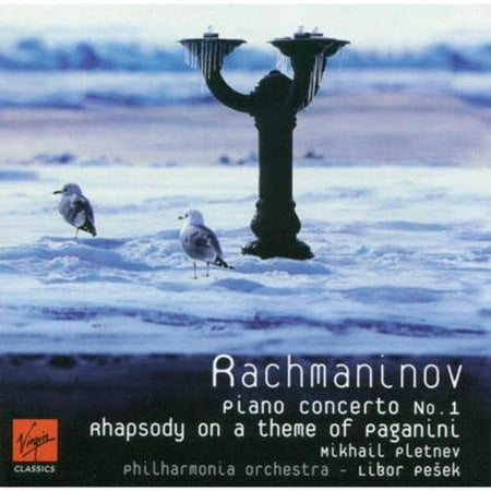 RACHMANINOV: PIANO CONCERTO NO. 1; RHAPSODY ON A THEME OF PAGANINI [RACHMANINOV, (Rachmaninov Piano Concerto 2 Best Recording)