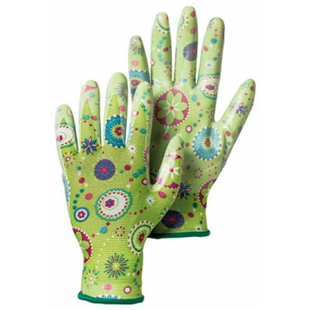 

Form Fitting Nitrile-Dipped Gloves Light Green - Small - Size 7