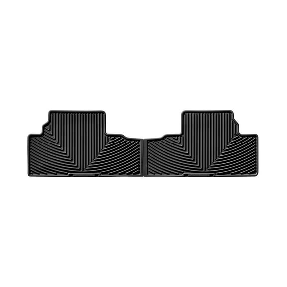 WeatherTech All-Weather Floor Mats compatible with 2013-2015 Lexus RX - 2nd Row, Black
