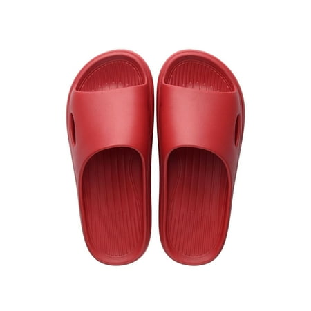 

Lacyhop Unisex Indoor Soft Bath Slippers Non-Slip Home Bathroom EVA Sandals Shoes