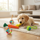 thumbnail image 3 of Kit de Juguetes Interactivos para Perro con Sonido, Mordederas y Pelotas para Cachorros y Perros Pequeños, 3 of 5