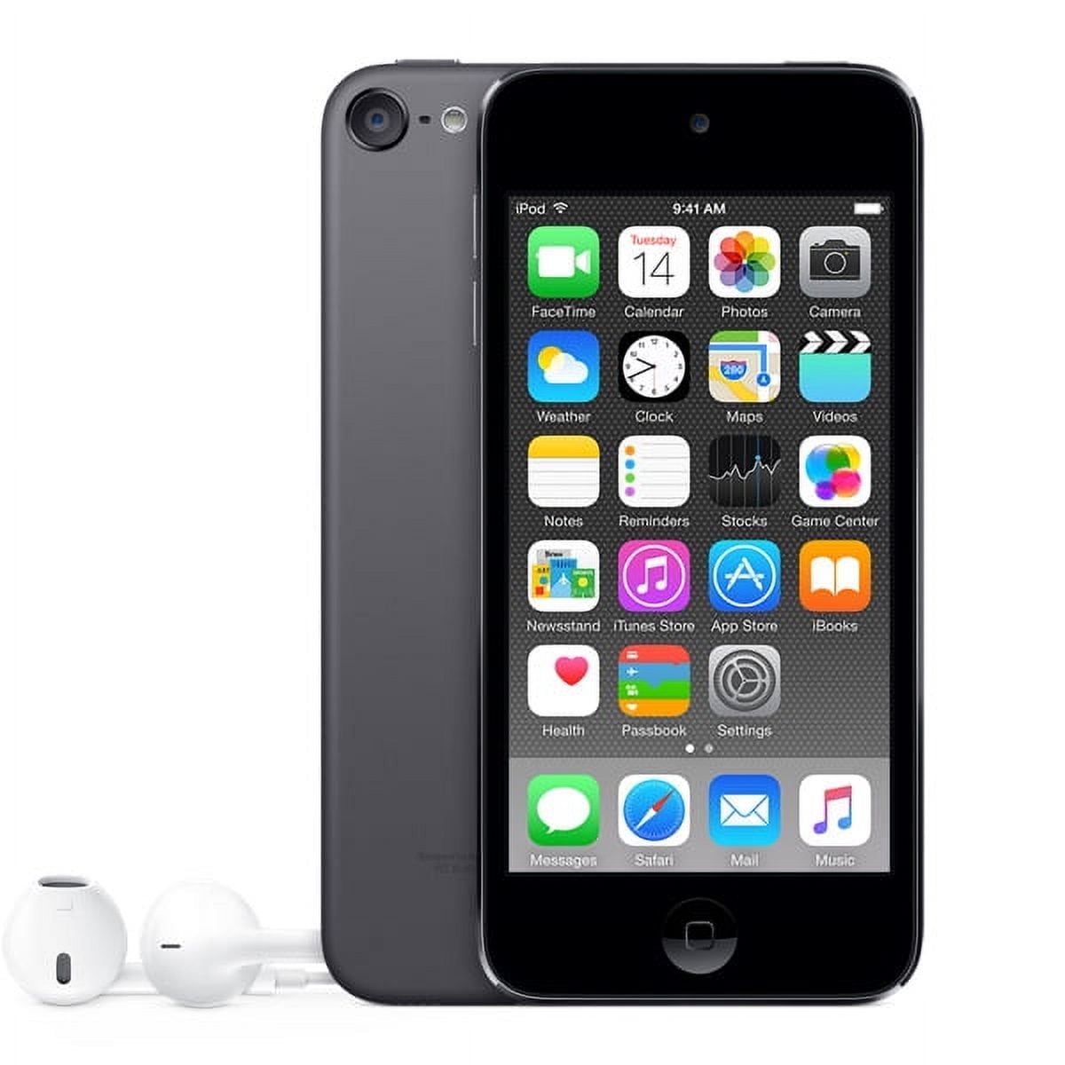 Restored Apple iPod Shuffle 4th Generation 2GB Space Gray MKMJ2LL