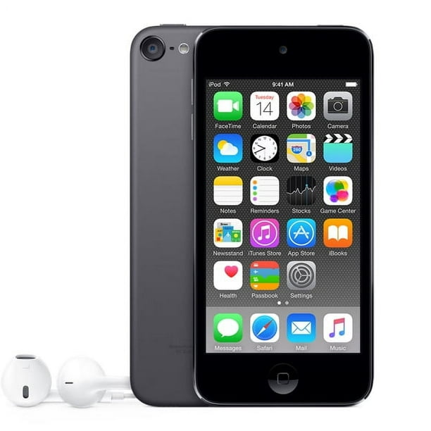 Apple iPod Touch 6.ª Generación Reacondicionado, 128 GB, Gris Espacial, MKWU2LL/A (Reacondicionado)