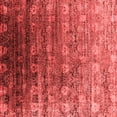 thumbnail image 1 of Ahgly Company Indoor Square Oriental Red Industrial Area Rugs, 3' Square, 1 of 4