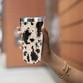 thumbnail image 2 of Cow Print Gifts for Women Men Cow Print Tumbler Cup With Lid and Straw 10Oz Stainless Steel Insulated Cow Coffee Mug - Birthday Christmas Gift, 2 of 6
