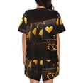thumbnail image 3 of Lsque Casino Playing Cards Women's Short-Sleeved Pajama Set - 2 Piece Soft and Lightweight Sleepwear Set-Small, 3 of 9