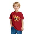thumbnail image 3 of RXIRUCGD 2025 Vêtements d'Été pour Enfants T-shirt Imprimé Mode Mignon Col Rond Manches Courtes, 3 of 5