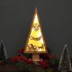 thumbnail image 5 of Adorno de árbol de Navidad de madera con luz para mesa de centro de mesa. Papá Noel, 5 of 9