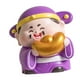 thumbnail image 4 of Figura de deidad china, artículo de decoración Feng Shui, escultura coleccionable de resina para el hogar. púrpura, 4 of 9