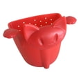 thumbnail image 2 of Shengyu Creatively Cat-shaped Tea Infuser Strainer Mug Strainers Hanging Drinking Accessories Kitchenware Wide Application Red Red 1, 2 of 6