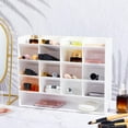thumbnail image 4 of Acrylic Pen Organizer Storage for 200 Markers Vertical Marker Organizer Acrylic Pen Display Holder for Office Desk Desktop Stationery Pencil Storage, White, 13 x 4 x 10.2 Inch, 4 of 13