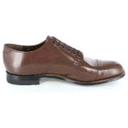 Stacy Adams Mens Madison Cap Toe Oxford,Brown,11 D