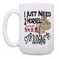 thumbnail image 2 of ThisWear Horse Coffee Mug Gift I Just Need Horses Stop Judging Me Horse Lover Gifts for Women Horse Owner Gifts Pet Gift 15oz Coffee Mug, 2 of 4