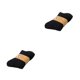 thumbnail image 1 of Qarigey Calcetines de invierno para hombre, gruesos, cálidos, de felpa, cómodos, transpirables, para deportes al aire libre, calzado lavable Negro 2piezas Qarigey CBP019042, 1 of 5