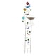 thumbnail image 5 of Baño para pájaros con enrejado para plantas, soporte de hierro para plantas de jardín, pequeño, decorativo para exteriores Libélula, 5 of 8