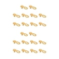 thumbnail image 3 of Conector de cadena de bicicleta 8 velocidades de liberación rápida eslabón de cadena faltante para bicicletas de montaña y carretera oro 10 pares, 3 of 12
