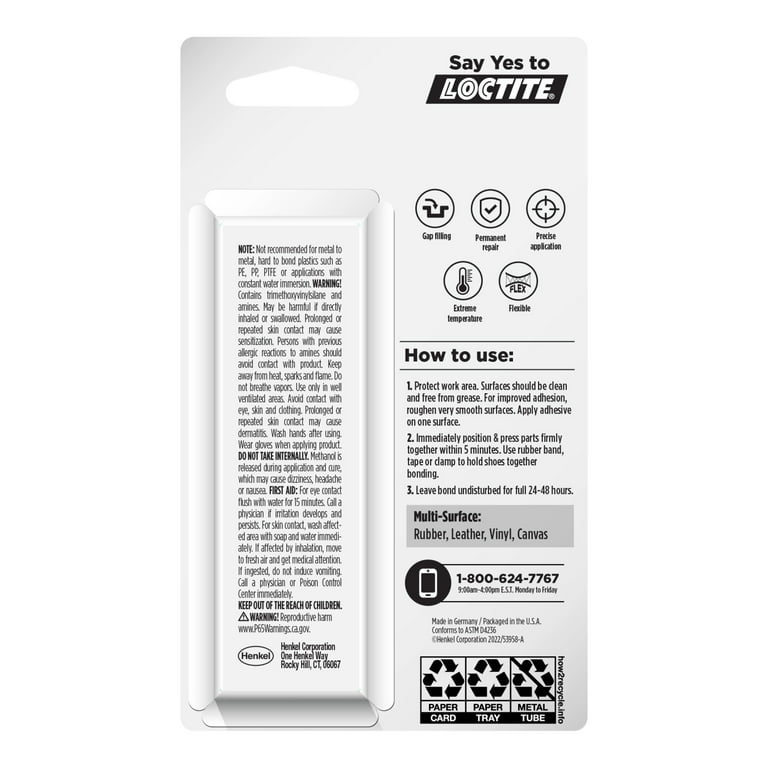 LOCTITE Shoe 0.6-fl oz Footwear Specialty Adhesive in the