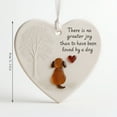 thumbnail image 3 of Adorno de corazón de cristal marino | Colgante artesanal de amistad | Decoración navideña para el árbol de Navidad para hermana o amiga | Decoración navideña para el hogar inspirada en la playa, 3 of 6