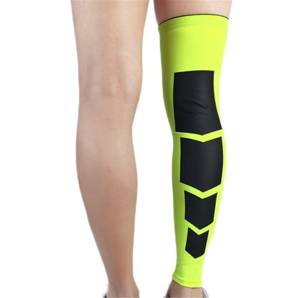Beister 1 Pack Compression Leg Sleeves With Elastic Straps For Men&women,  Extra Long Leg Braces Knee Sleeves For Basketball, Football, Knee Pain,  Join