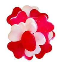 GOOHOCHY Assorted Color Heart Shaped Latex Balloons for Party Decoration and Wedding Supplies 50 Pcs