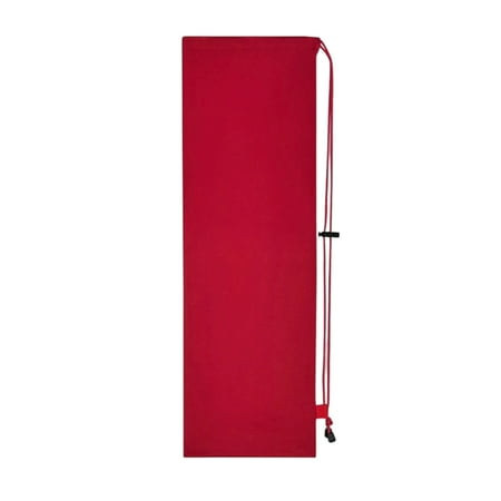 Durability Fleece Shuttlecock Rackets Holder Adjustable Drawstring Top Reinforced Locking Mechanism
