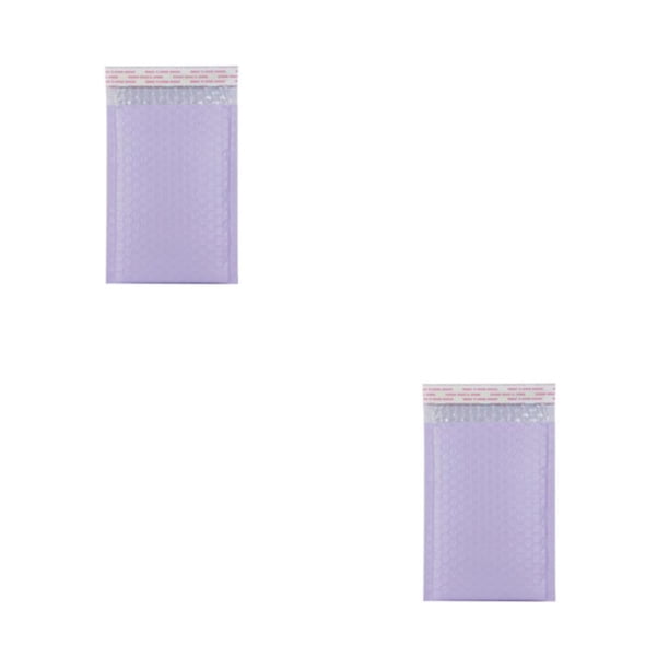 Advancent Paquete de burbujas de 30 piezas para envíos publicitarios de burbujas a prueba de agua, envíos publicitarios para paquetes forrados púrpura 13*18+4cm 2Conjunto