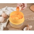 thumbnail image 4 of Vruelia Egg White Separator Can Accommodate 6 Eggs Optimal Egg Yolk Separator Egg Separator Egg White And Egg Yolk Separator Egg White And Egg White Filter Bowl Kitchen Baking Tool, 4 of 6