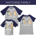 thumbnail image 3 of Bluey Bingo Dad Mens Matching Family T-Shirt Adult, 3 of 5
