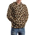 thumbnail image 5 of Leopard Print Pattern Men's Women New Sweatshirt Hoodie Men's Plus Size Sweatshirt Hooded Sweatshirt 3d Printed Street Men's Cloth, 5 of 6