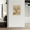 thumbnail image 3 of Farmhouse Deer Bird Wall Art Country Sparrow Hummingbird Pictures Farmhouse Wall Decor Vintage Rustic Canvas Print Framed Artwork for Bathroom Living Room Bedroom 12"x16", 3 of 6