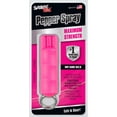 thumbnail image 2 of Security Equipment Corp Pocket Pepper Spray Pink - Maximum Strength, Finger Grip, Key Ring, 2 of 2