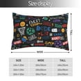 thumbnail image 2 of Pofeuu Basketball Print Polyester Microfiber Plush Pillowcases, Super Soft and Cozy Pillow Case Covers with Envelop Closure（Pillow core not included）-20"x30", 2 of 6