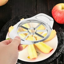 Masteelf Stainless Steel Apple Slicer with Core Remover for Cutting in Kitchen 7 Inch