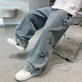 thumbnail image 5 of RUTAYY Toddler Boys Jeans Children Baggy Jeans Cargo Trousers Relaxed Denim Trousers With Elastic Waistband Pants Cute Infants Pants, 5 of 8