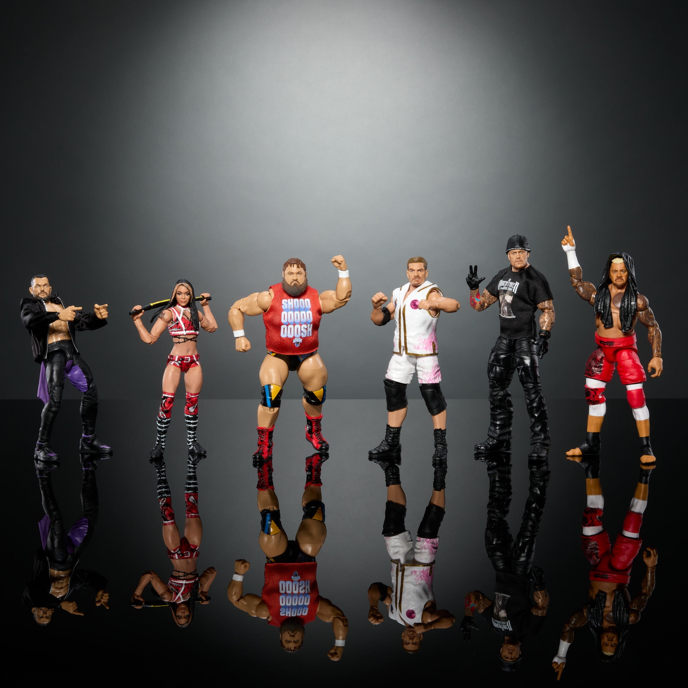 WWE Elite Solo Sikoa Action Figure, 6-inch Collectible Superstar with Articulation & Accessories