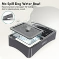 thumbnail image 5 of UPSKY 2-in-1 Elevated Dog Bowls Slow Feeder, 4 Height Adjustable Raised Dog Bowl Stand No Spill Dog Water Bowl Dispenser, Anti-Slip Dog Food and Water Bowl for Small Medium Dogs., 5 of 8
