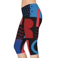 thumbnail image 6 of Americana Women's Capri Leggings, 6 of 6