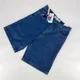 thumbnail image 1 of Y2k rgin mary pantalones vaqueros con estampado pantalones cortos de mezclilla nuevo en 2024 pantalones cortos holgados harajuku hombres ropa de calle gráfica pantalones ropa de hombre, 1 of 5