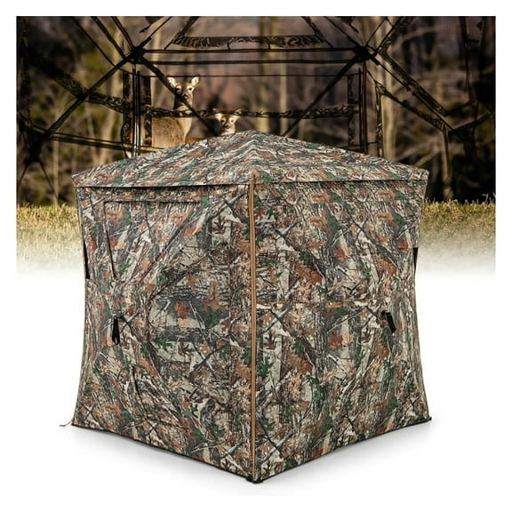 5-IN-1 Detachable Hunting Blind for 2-3 People with Skylight