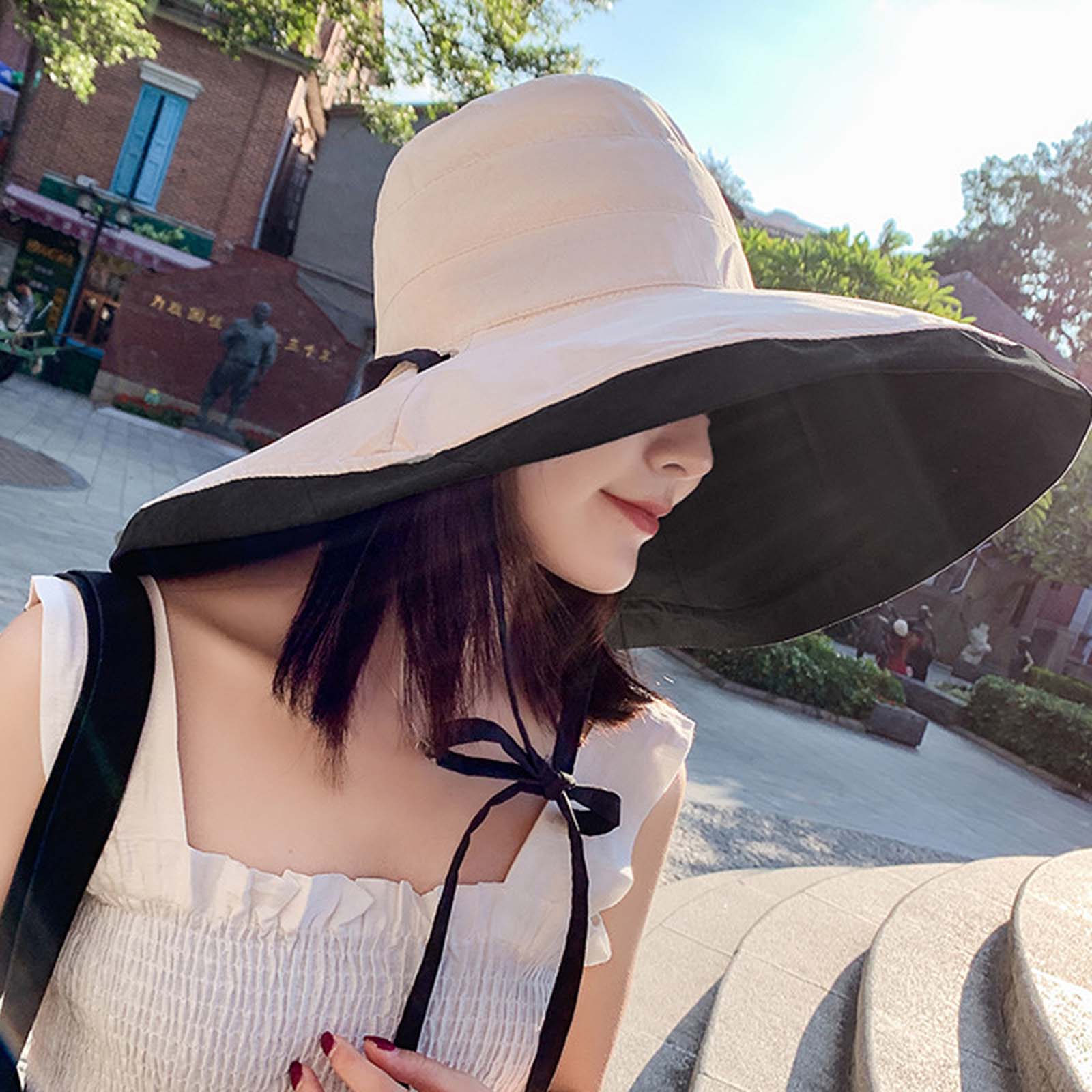 face sunscreen sun hat 