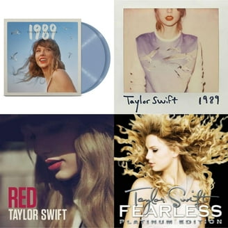 Taylor Swift's Versions: 4 Pack Vinyl Album Set - Fearless, Red
