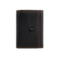 thumbnail image 3 of Men's Trifold Wallet Genuine Leather Credit Card Holder Wallet For Women Men,Small Front Pocket Wallet Male Purse  Slim Tri-Fold Wallet Fathers Day Gifts Birthday And Valentine's Day Gift For Him Her, 3 of 8