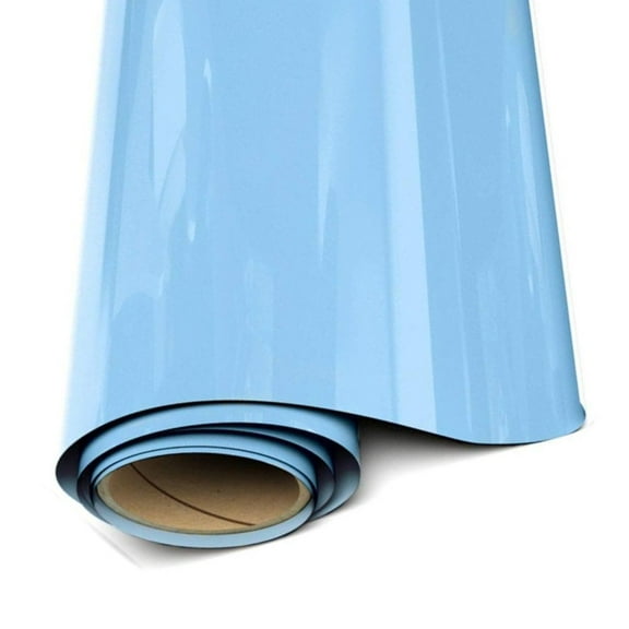 Siser EasyWeed Heat Transfer Vinyl - Pale Blue 12"x20" HTV Iron On Vinyl - Heat Press Vinyl