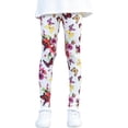 thumbnail image 2 of Toddler Baby Girls Leggings Little Girl Footless Thin Stretch Pants Kids Soft Printed Legging 1-9 Years, 2 of 8