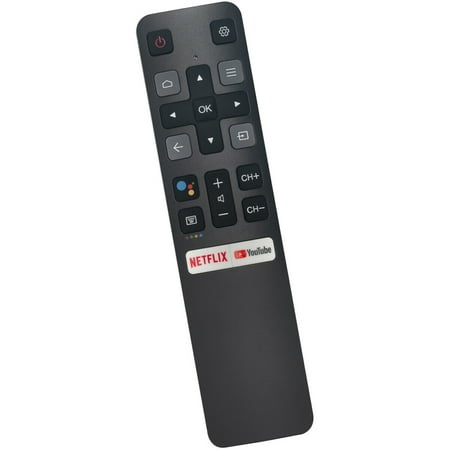 Replacement Voice Remote Control SRC802V fit for TCL TV 43S430(F601) 65Q637 55Q637 55S434 40S330 32S330