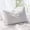 Pure white, variant on Teler Goose Feather Down Pillows for Sleeping,Luxury Hotel Collection Queen Size Soft Bed Pillow,1 Pack,Queen (20.2" x 28.2")