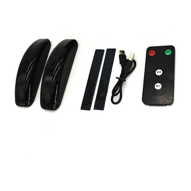Vehicle Laser Anti-Collision Warning Light System - Remote Control Safety Alert Projection Lamp Rain Visibility Roof Mount Signal With Type-C