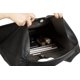 thumbnail image 4 of Bolso YLYYHH Oversized Hobo de cuero vegano negro para mujer, 4 of 6